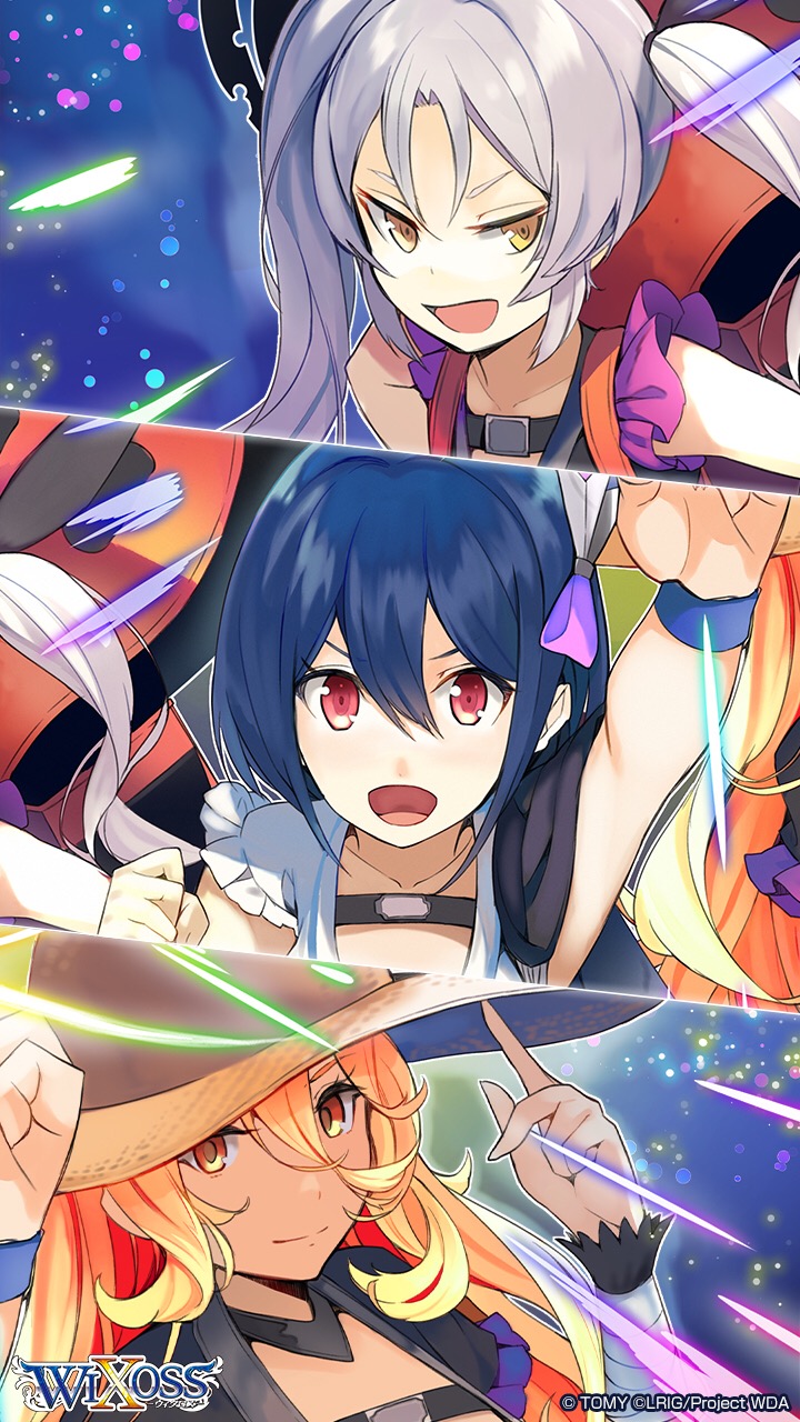 Wixoss 公式 先週 実施しました応援チーム投票結果は きゅるきゅる ん となりました きゅるきゅる ん の 特製スマホ用壁紙をプレゼント Wixoss Diva A Live 1話
