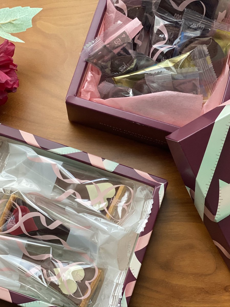チョコレート大事典 A Twitter アンリシャルパンティエのバレンタイン商品が届きました アンリシャルパンティエ チョコレート フィナンシェ マドレーヌ バレンタイン