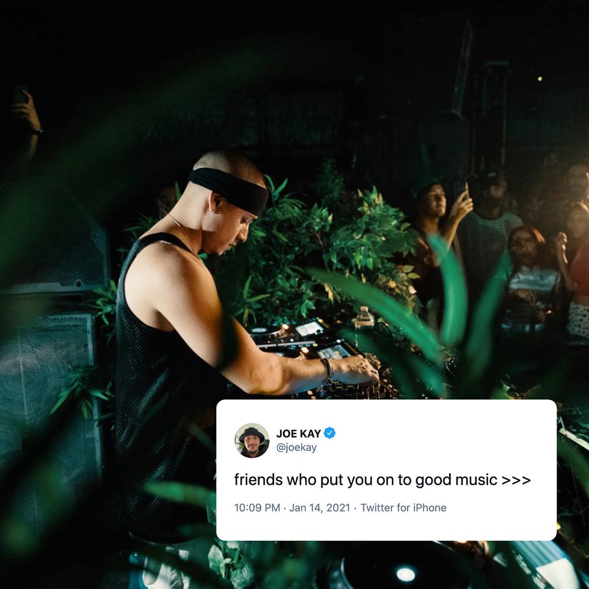 joinbeatmatch's tweet image. @soulection co-founder @joekay dropping gems 💎. Tag your music friends

#beatmatch #musiclovers #musicfriends #beatheads