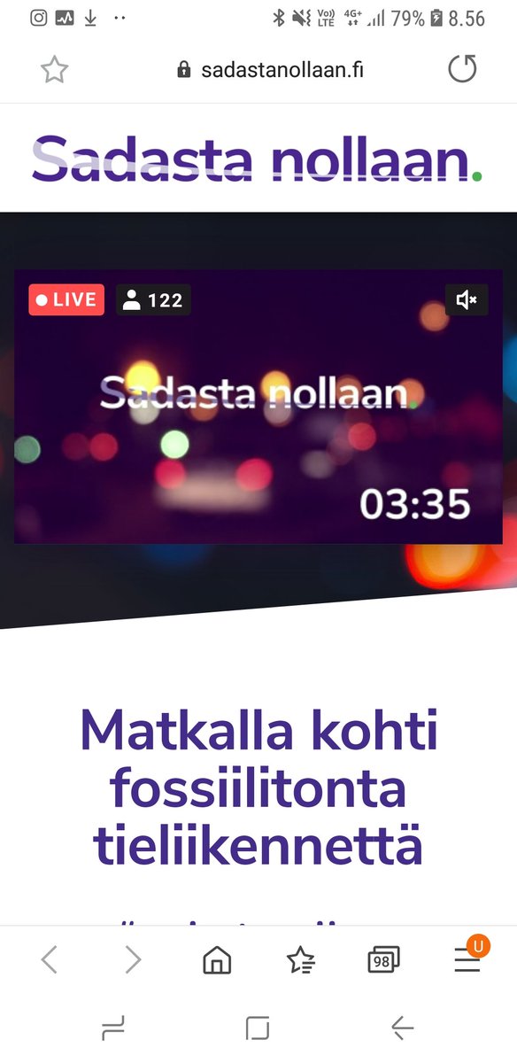 SKALry's tweet photo. Juuri alkamassa #sadastanollaan-webinaari #liikenne. Ainakin 800 osallistujaa ja upeat puhujat. Keskustellaan! https://t.co/qmxyNWuGPH