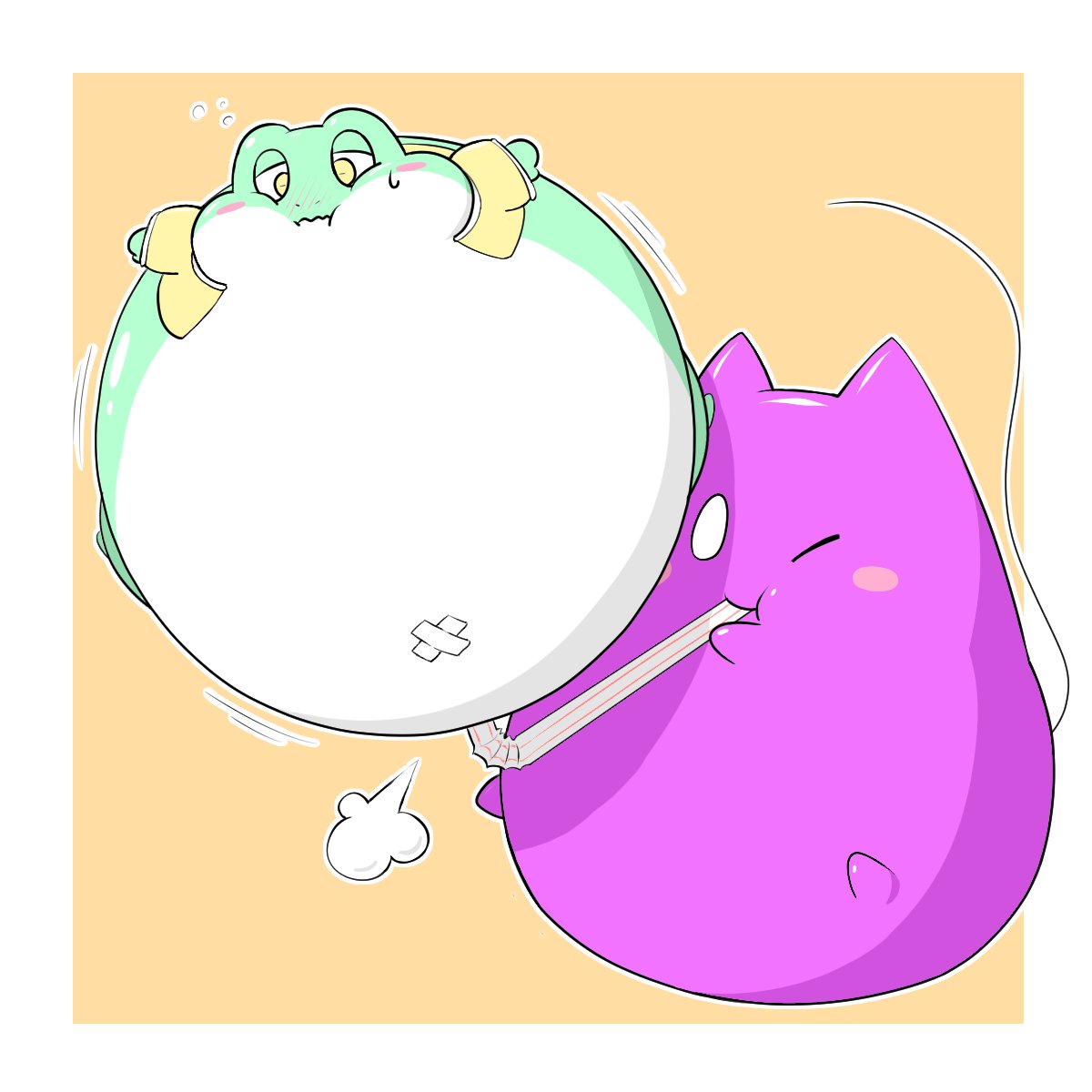 Moshimoru もしもる かlさん Onaka L のとこのみえるくん カエルにありがちなイタズラをしちゃおうね