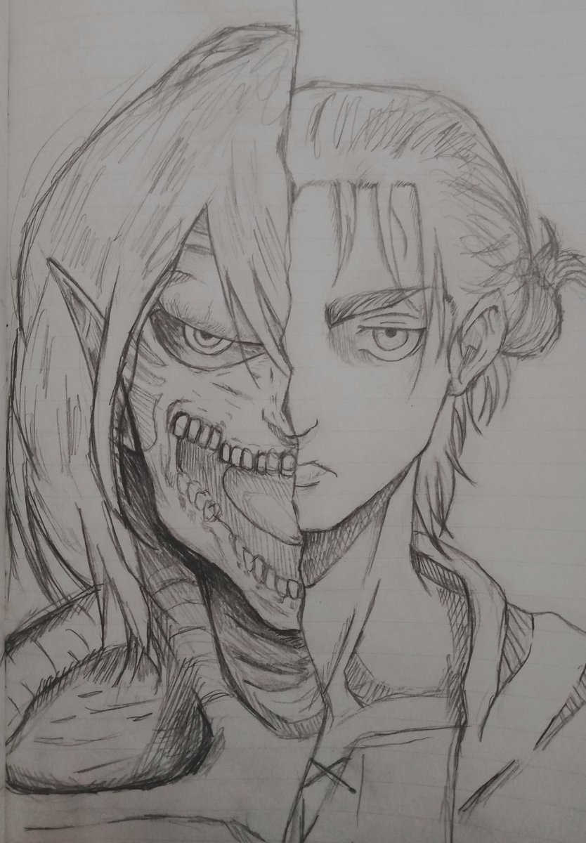 tertendang's tweet photo. Titan Eren X Eren

#FANART #AttackOnTitan https://t.co/GPUErqHLdp