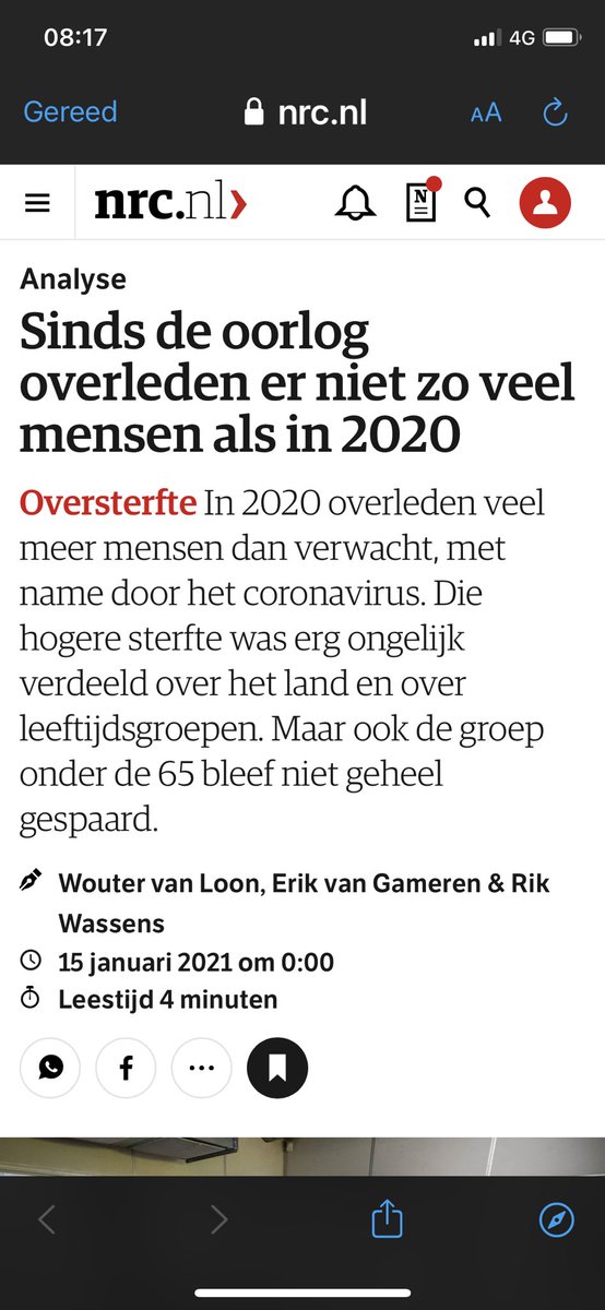 Volgens <a href="/thierrybaudet/">Thierry Baudet</a> is er geen oversterfte door Corona - volgens het CBS is de oversterfte sinds de oorlog niet zo hoog geweest als in 2020.