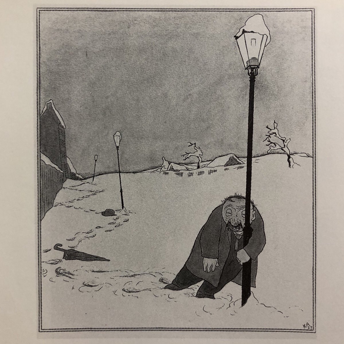 Karl Arnold !
(K. Arnold, 1883-1953)
Last one is a 1935 caricature titled « Marianne and John - Inseparably united? »