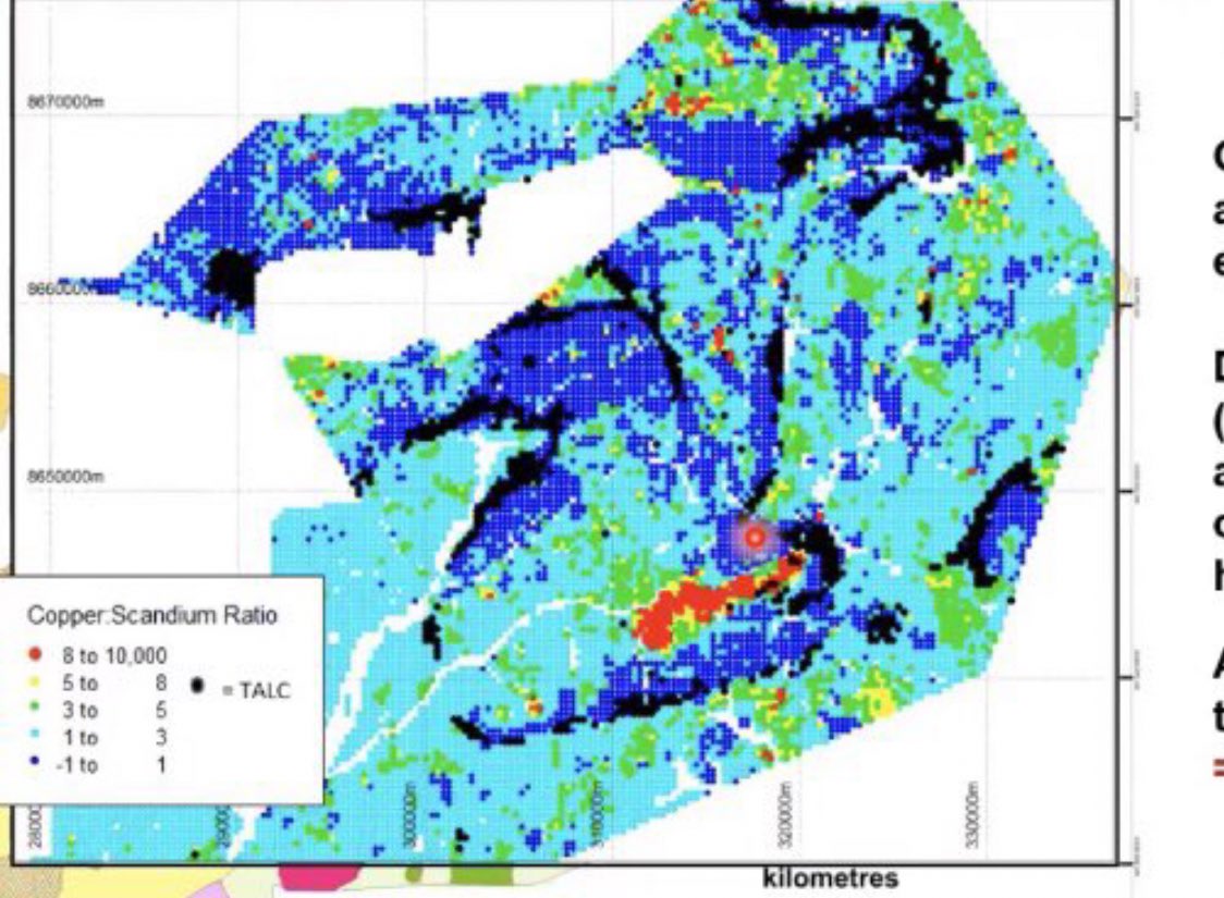 As you can see  #ARCM holds 4 targets of similar size to the Sentinel Cu:Sc anomalyDW has used his proprietary trick to find what he could not in FQM’s licenses. He has found the keys to his missing Tier 1s At what cost would Anglo would miss an opportunity like this?5/7
