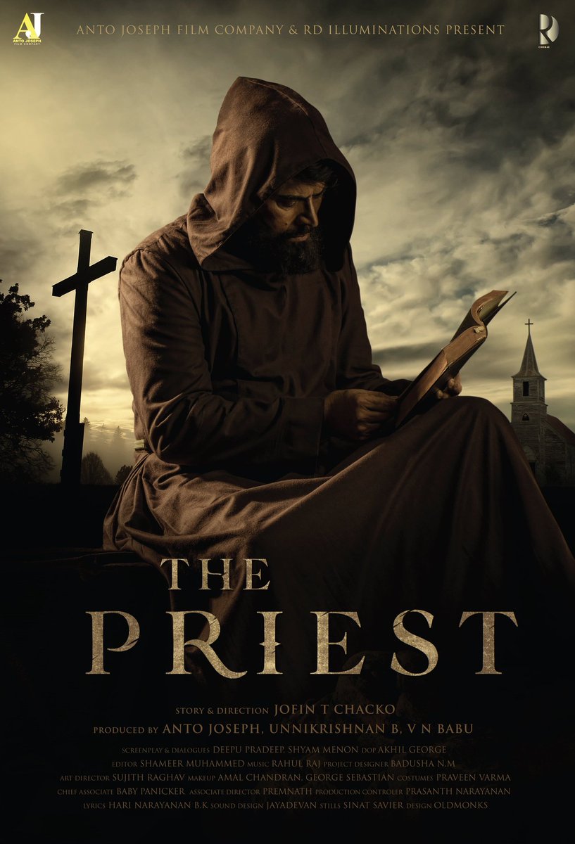 MediaEntertain8's tweet photo. .@mammukka Starrer #ThePriest Will Hit Screens On February 4th, Release Through RD Illumination

Budget - ₹13cr
OTT + Satellite Rights - ₹12cr

Overseas Rights Talks In Final Stage,Sure Shot Table Profit Venture For Producers 👍

Good Reception For #ThePriestTeaser https://t.co/eUaGz12vKw