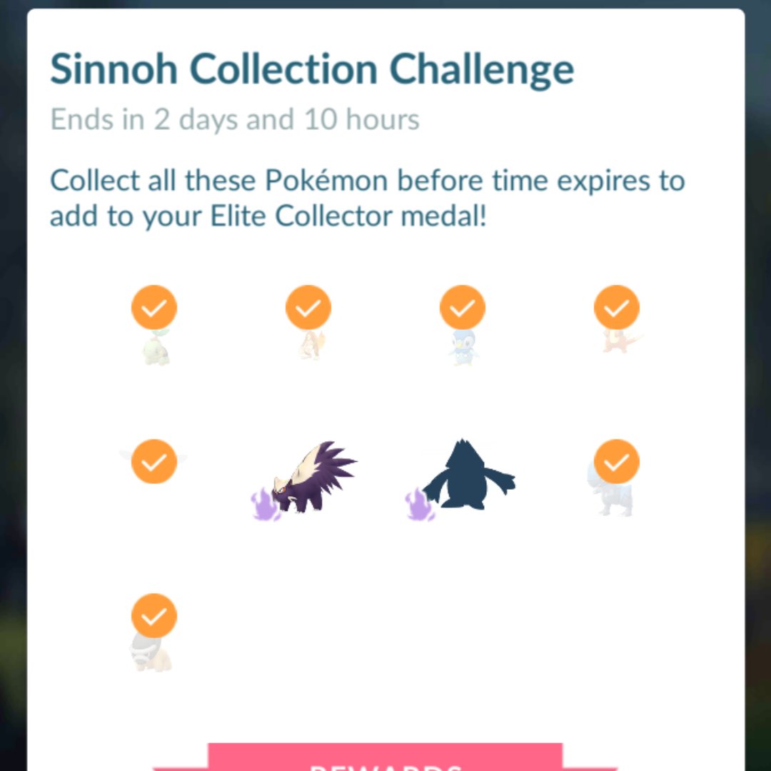 marlene66171798's tweet photo. This is certainly proving to be a challenge 😅 #PokemonGO #SinnohEvent https://t.co/zWDtAKSaVB