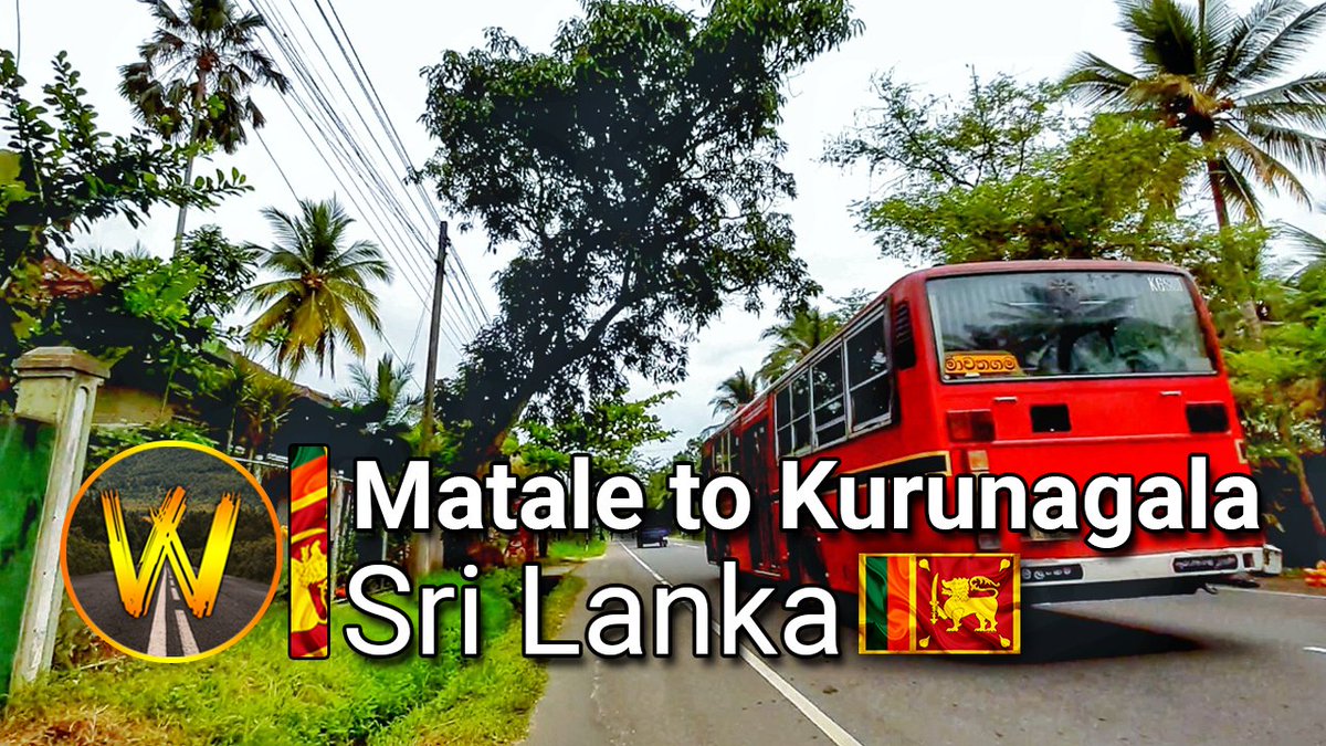 Matale to Kurunagala Road Trip, Sri Lanka | Wide Road Walk ʬ 👉 youtu.be/xJTvPa4jv6w

#WideRoadWalk #Matale #Kurunagala #KurunagalaRoadTrip #SriLankaTravel  #SriLanka #DashCam #RoadTrip #GoPro #4K