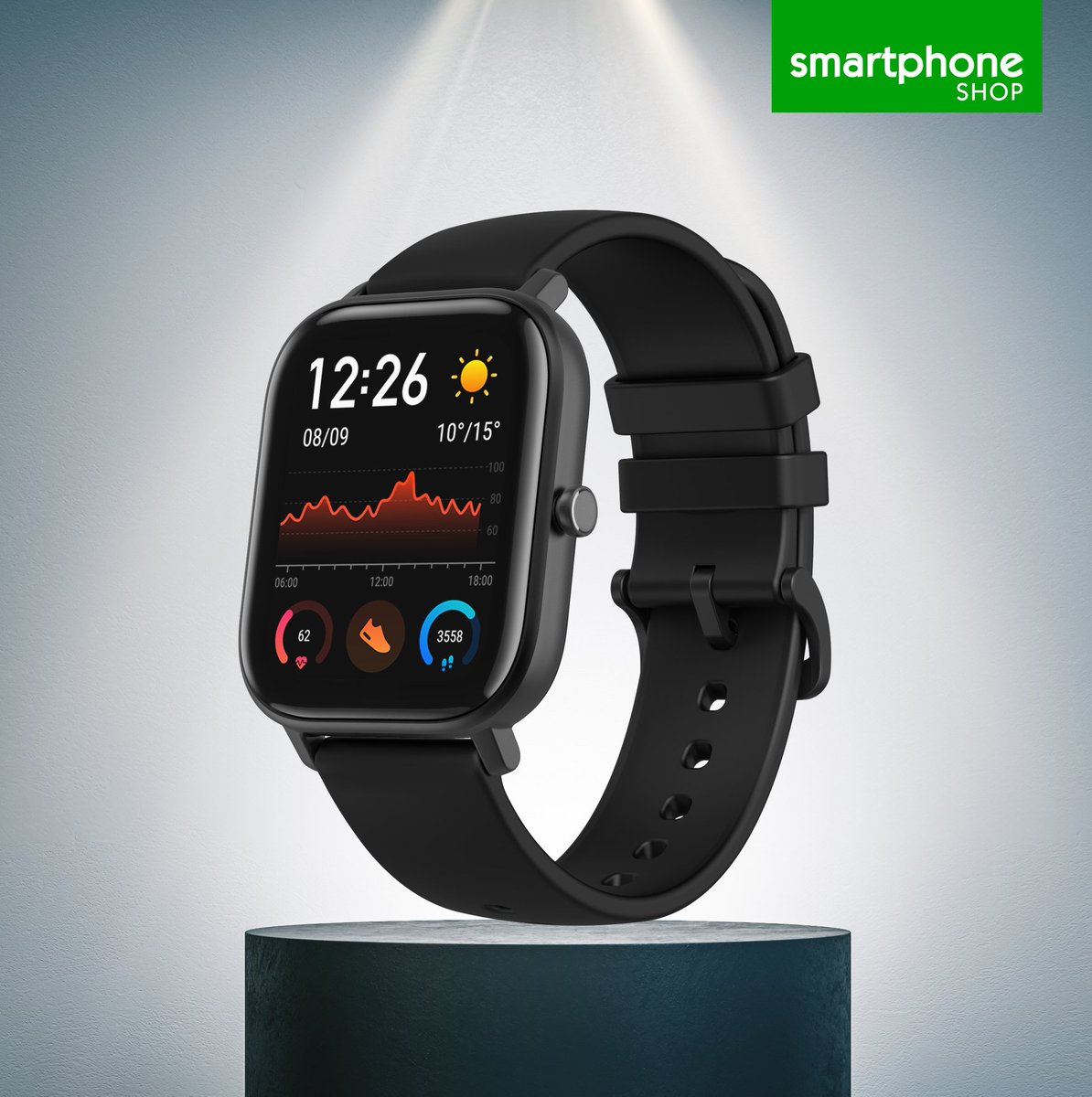 smartphonesza's tweet photo. Amazfit GTS #Smartwatch comes with a Stylish Large Square Screen That Shows More Content, new Editable Modular Watch Faces, 5 ATM Water Resistance and Professional Swim Tracking and a 14-Day battery life - All for only R2,399!

Shop Online: https://t.co/jUhEVCWkLz https://t.co/0c33xfbjKB