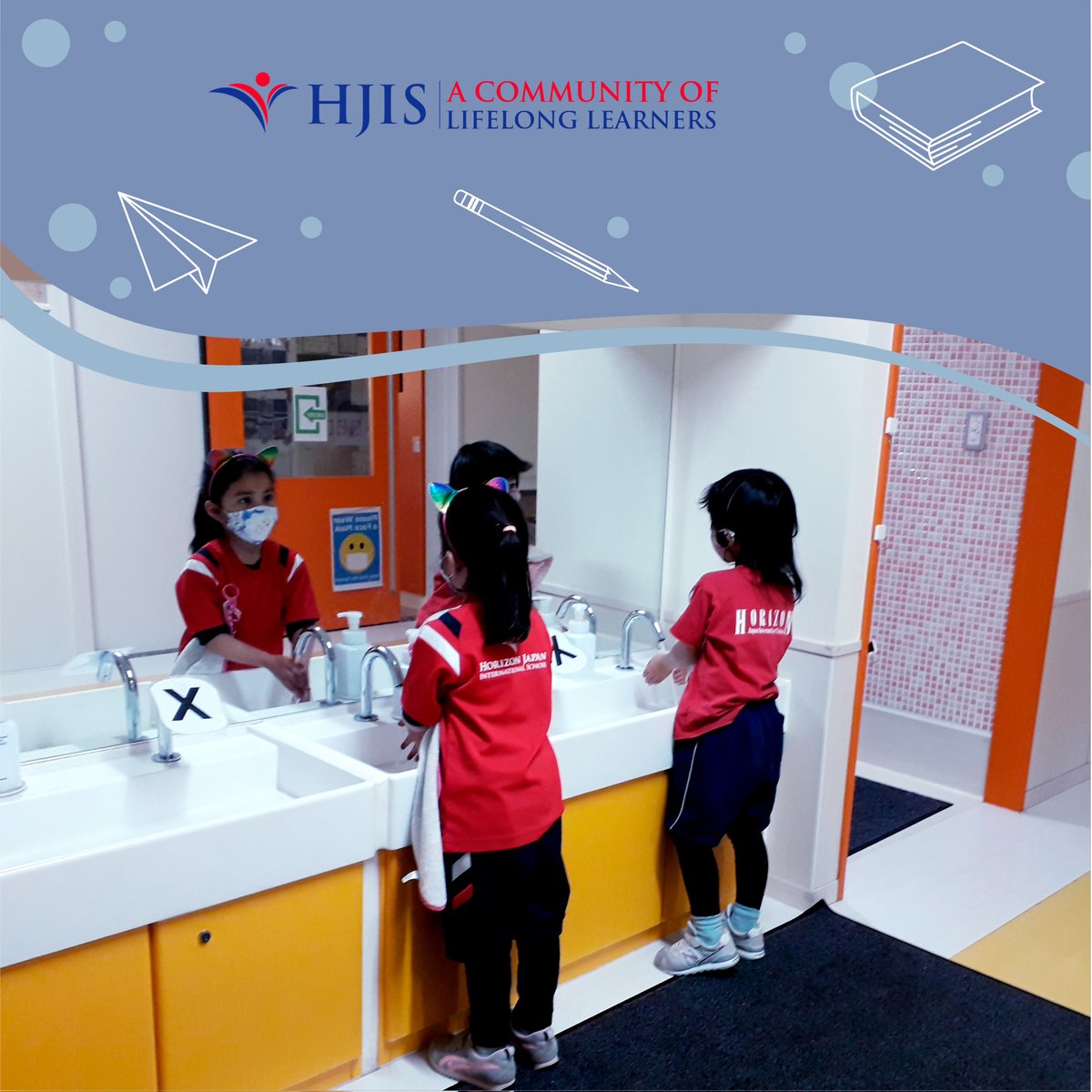 HorizonJapanIS's tweet photo. Well done, #HJIS - We effectively completed our first week back at school! Thank you, students, faculty, staff, and parents for making this week so successful. We wish our community at large a restful weekend. See you all back safely on Monday! #WeAreInThisTogether #HJISOne https://t.co/PEYgkpnhqe