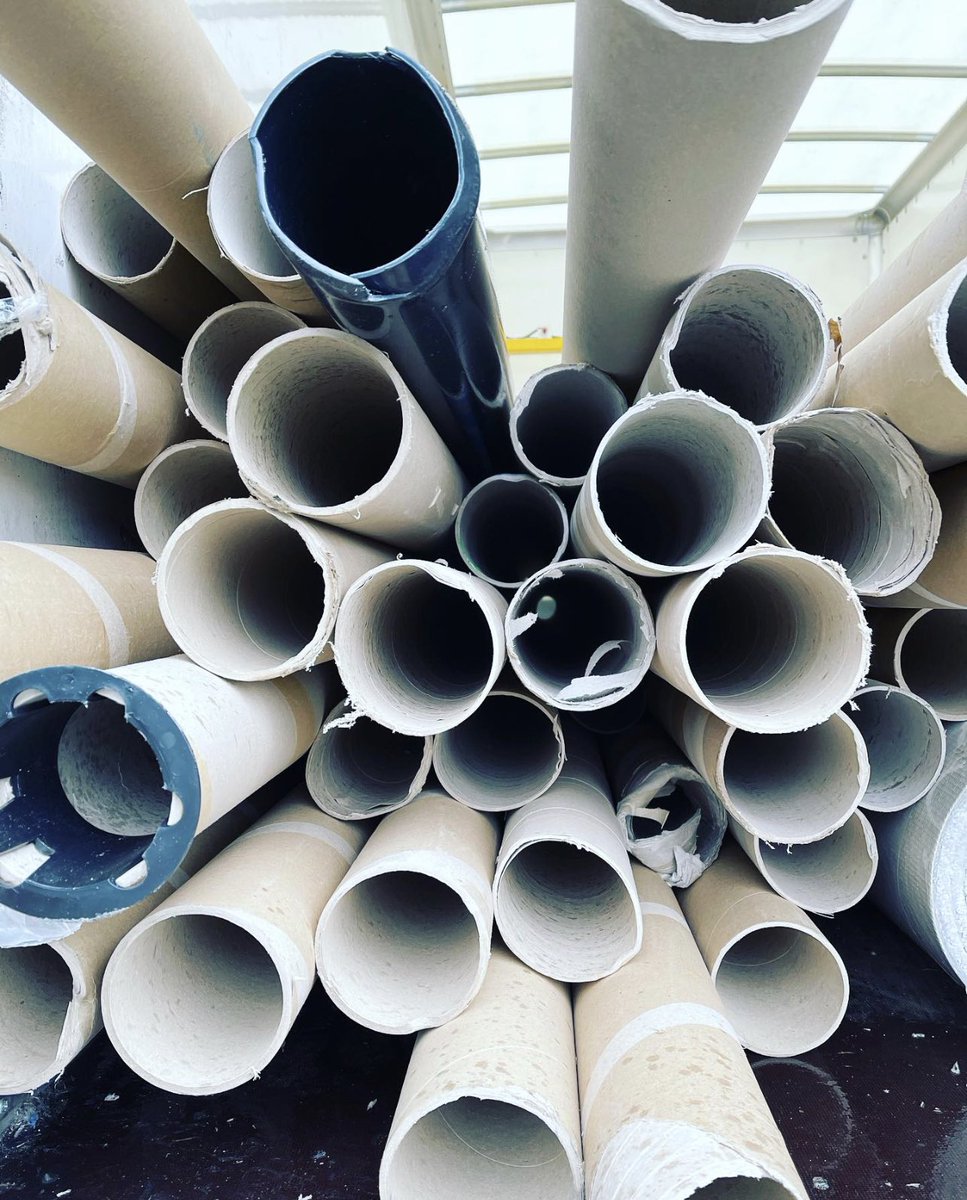 We like to help save the environment through recycling ♻️ 

Numerous types of cardboard, including boxes and carpet tubes, can be recycled and thus reused and repurposed. #environmentallyfriendly