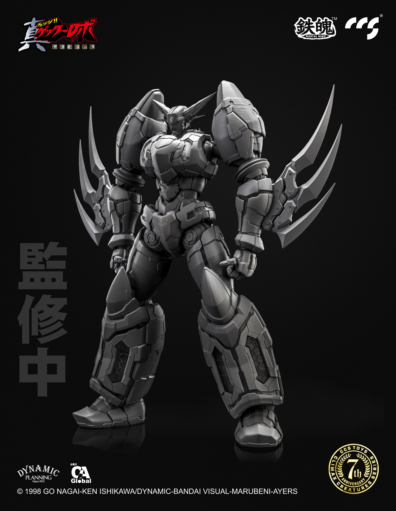 CCSTOYS 鉄魄 真ゲッターロボ 世界最後の日 真ゲッター1 新品未開封