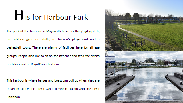 2. E, F, G and H including  @opwireland Connolly's Folly, Maynooth GAA  @maynoothgaa fire station  @KildareFire and the park and harbour