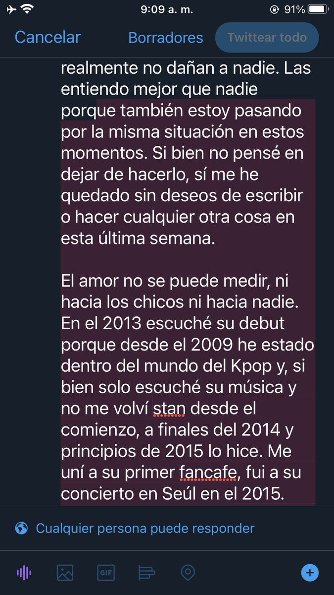 MirisRoro's tweet photo. Sé que hay muchas escritoras ahora pasando por lo mismo, si desean continuar con lo que hacen o no es decisión de cada una. No sé si lleguen a ver esto, pero las exhorto a que no dejen de hacer aquello que les gusta si realmente no dañan a nadie. https://t.co/9ldMLAu1h8