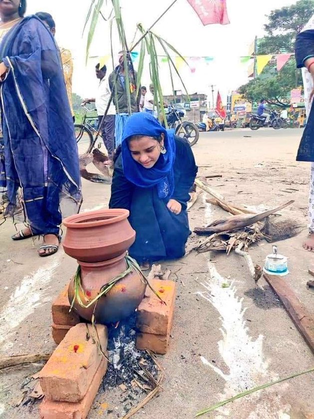 This is #TamilNadu . This is the result of a #culture that's been in the making for thousands of years.  #Progressivethinking , #tolerance and #enlightenment is in our DNA. This is not @BJP4India territory and never will be.