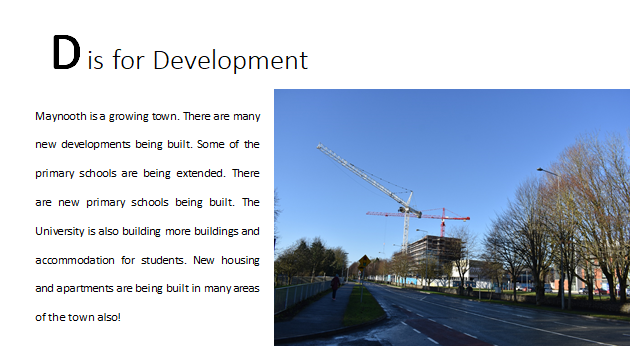 1. Taking inspiration from  @DolanGalway book Powerful Primary Geography & the local encyclopdia of Granard 'Granapedia' by children of  @SHPSGranard I created a  #homeschooling  #lockdown geography project 'My Locality from A to Z'. Eg of Maynooth. Templates for teachers available