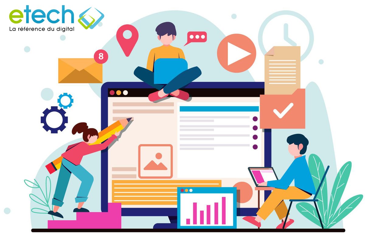 eTech_officiel's tweet photo. 💡 Savez-vous que Etech, ESN du groupe ArkeUp spécialisée dans le développement de projets digitaux depuis 10 ans c'est : 
✅ Une culture digitale ancrée répondant aux enjeux technologiques du marché
✅ Une maîtrise de plusieurs domaines
👉Tout savoir : https://t.co/SRTLYuu3N4 https://t.co/1u0wXcjysa