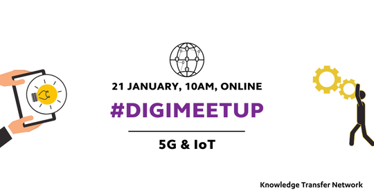 _UKTIN's tweet photo. "Digital Business Meetup - #5G & #IoT": Are you an innovative #digital company exploring #funding & business support opportunities? JOIN @KTNUK experts at #digimeetup find out about available support to accelerate your growth @innovateuk #tech #innovation https://t.co/uHt0CsirQR https://t.co/K8A2dXWKmV