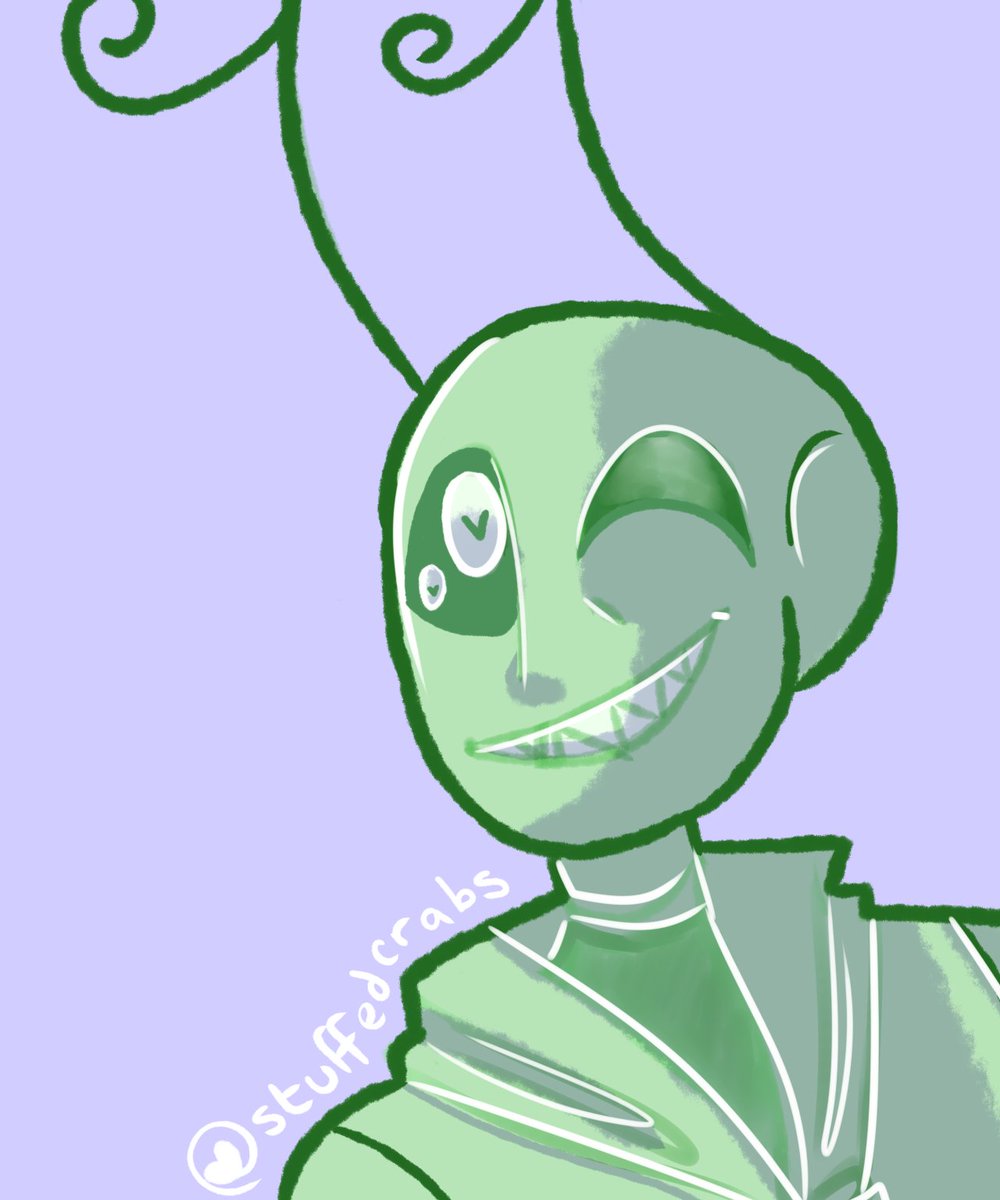 InZadr's tweet photo. Original caption:
a quick single-color sketch #artcommission i made for aroufoam of dionysuscrysis‘s (Tumblr) irken oc 
#iz #invaderzim #oc https://t.co/YlVn3nKmrv