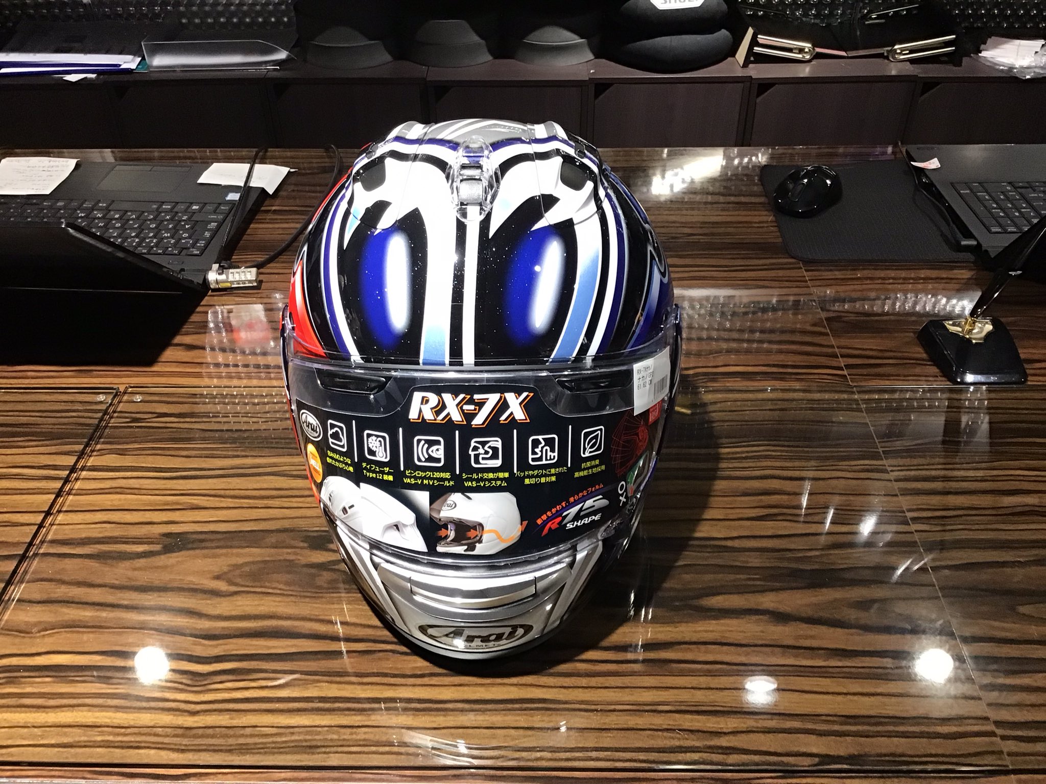 Arai x 56design RX-7X Nakano 中野 ヘルメット