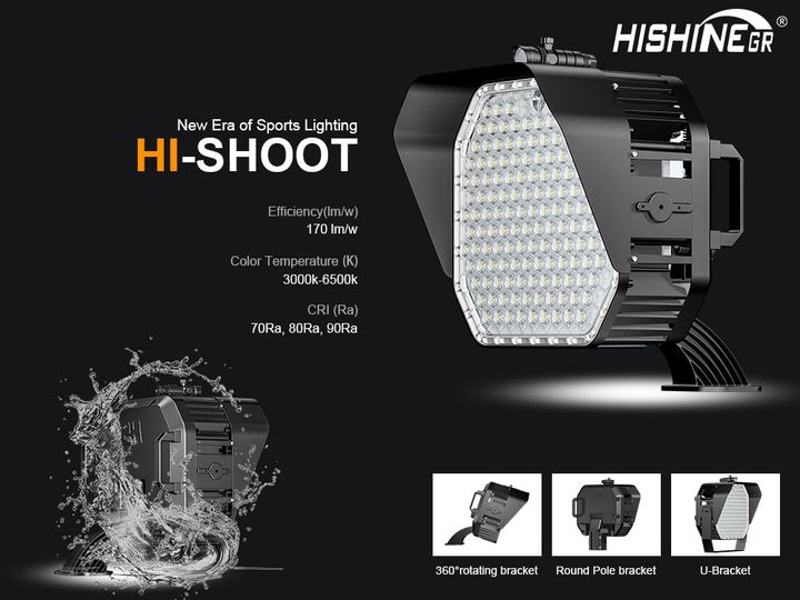 HishineLED's tweet image. Hi-Shoot Led Sports Lighting ~ High Efficiency Reach 170LM/W

600w--Replace 2000w metal halide lamp / halogen lamp

For more info: leo@hishine.cc
alibaba.com/.../Led-Airpor…...

#stadiumlight #floodlight #tenniscourtlight #footballfieldlight #highmast #sportslight #arealight #marine