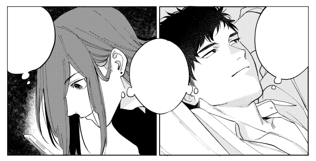 現時点でどっちが右か左かもわからないしそもそもBLなのかもわからないただ男と男がキャッキャウフフしてる漫画を描いておりますよろしくお願いします!
Renta!(単話)→https://t.co/MvGhAiMrb8
シーモア(単話)→https://t.co/rVeFWFiTtJ
bibi公式サイト→https://t.co/kYViYZ9URn 