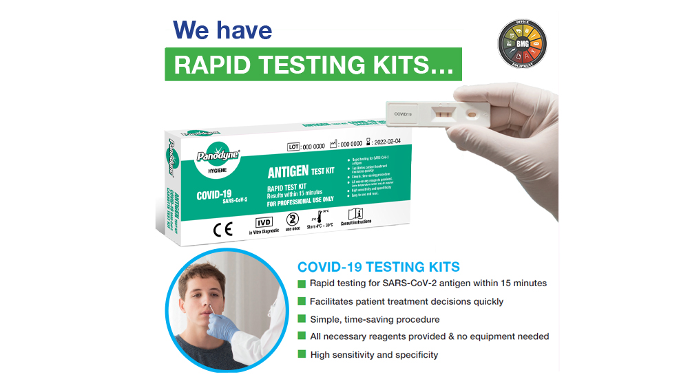 BMGoffice's tweet photo. You can now ensure your friends, family and colleagues are safe with our Rapid Covid-19 Test Kits. They can confirm if you have the virus in just 15 minutes.
Call us on 0131 346 1494 or email sales@bmgoffice.co.uk.
#covidtestingkits https://t.co/9UlpYjTGE7