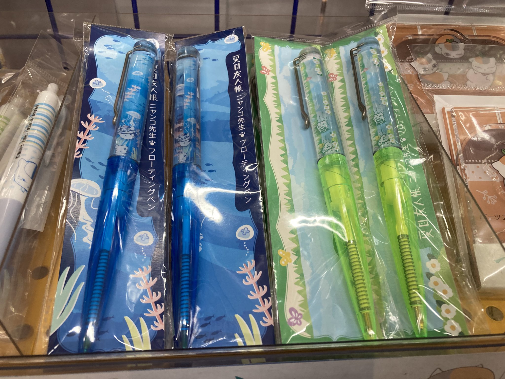 アニメイトフジグラン東広島 グッズ入荷情報 夏目友人帳 フローティングペン スケートリーディング スターズ 新商品各種 名探偵コナン ビッグアクリルスタンドコレクション 入荷しましたグラン