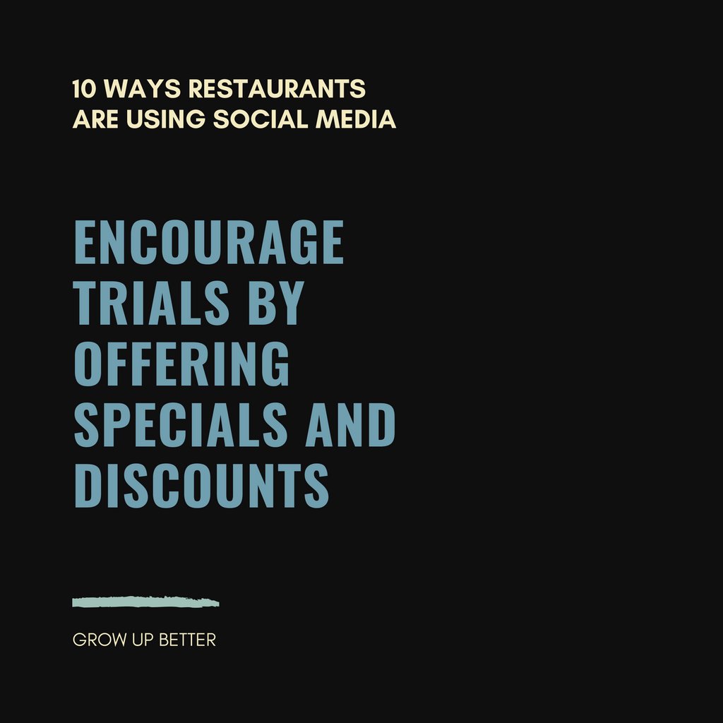 What are the best ways to use social media for your restaurant? There they are! 😉