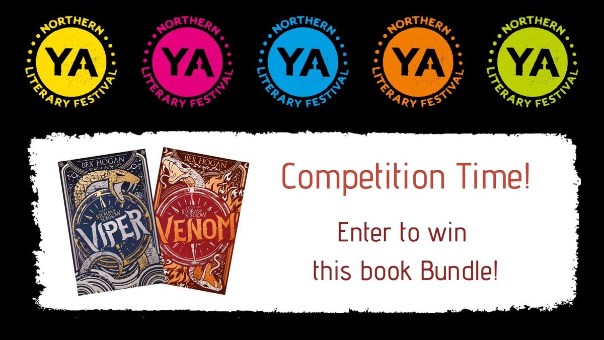 NYALitFest's tweet image. #Giveaway 🎉
Win a copy of the Viper &amp;amp; Venom by @bexhogan !
All you have to do is: 
⭐like 
⭐retweet 
⭐enter before 6 pm on January 17th  
Winners will be randomly selected and be announced on the 18th. UK only.  #bookgiveaway #NYALitFest #KIDSLitFest