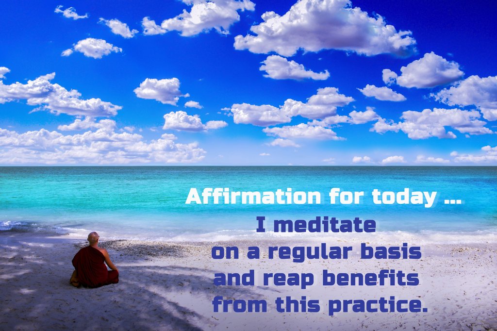 GordonTheGuru's tweet photo. Daily meditation was another game changer for me.
If you're already doing it, well done and keep it going. 
If not, I highly recommend it.   
Give yourself at least 10 minutes each day.
Namaste 🙏
#positiveaffirmations #meditation #mindfulness #mentalhealth #selfcare #lifecoach https://t.co/UQKTe5CWUo