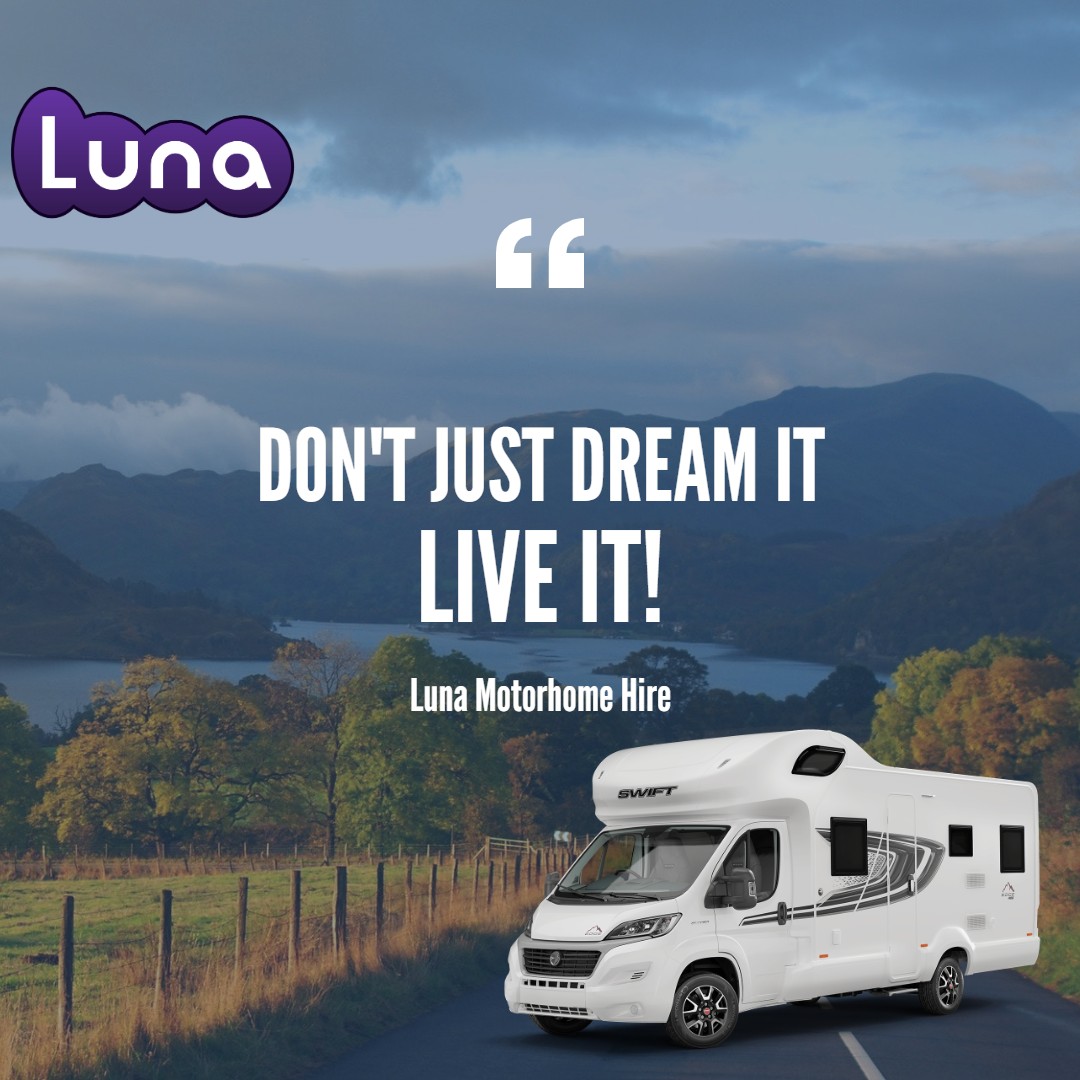 ☁️☁️DON'T JUST DREAM IT☁️☁️ BOOK A MOTORHOME HOLIDAY TODAY! 😍😍 Loved by many😍😍 😲🏷️ FABULOUS PRICES😲🏷️ 👉👉lunamotorhomehire.co.uk #uksummer #ukholiday #lockdownfever #luxuryholiday #glamping #2021 #buckinghamshire #london #hertfordshire #essex #oxfordshire #berkshire