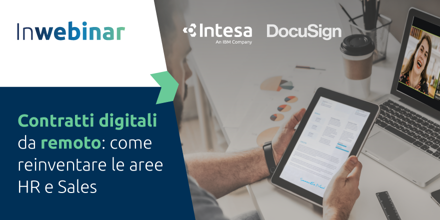 Lo #Smartworking sembra essere una realtà concreta nel futuro di molte aziende: ma come garantire l’operatività a tutti i dipendenti? Riascolta il #webinar di @Intesaibm ibm.biz/RemoteSign_Int… e scopri come reinventare le aree #HR e #Sales! #Contratti