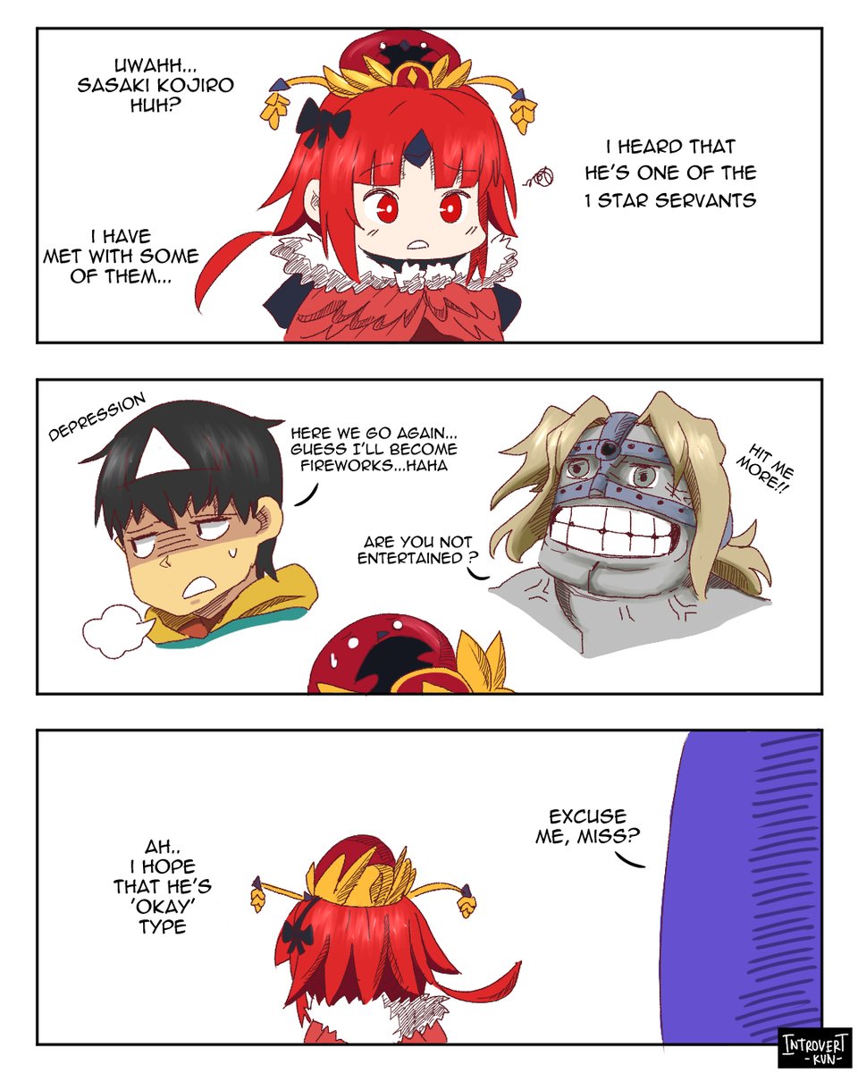 Here a short comic for you guys! I'm sorry for my lacking posts lately. Been quite busy with life and works. Hope you guys like it. Have a nice day. Thanks for all the supports! #FGO 