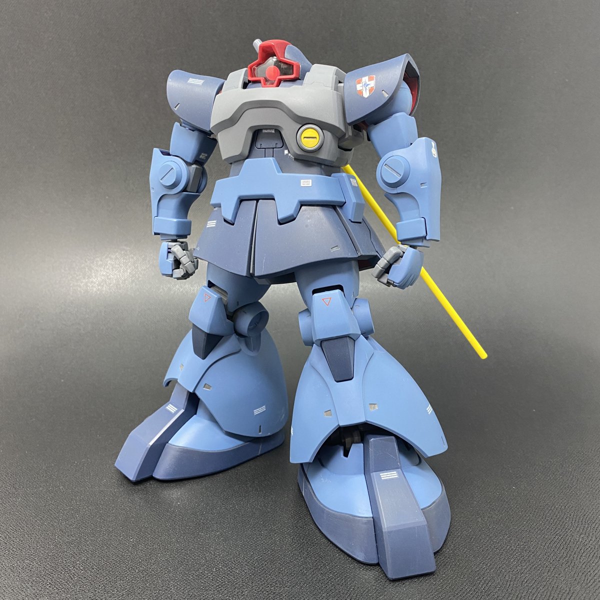 これまで製作したMGドムの作例も。MG 1/100 MS-09 ドムは、著書『ここ