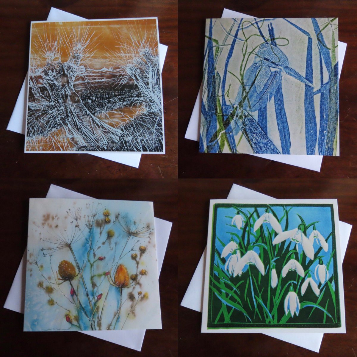 JaneTrading's tweet photo. Todays cards, one of the most popular we stock, are by an artist who takes much of her inspiration from observations made on her walks in Somerset.
@jcurtisart https://t.co/SkjdrN4Uex