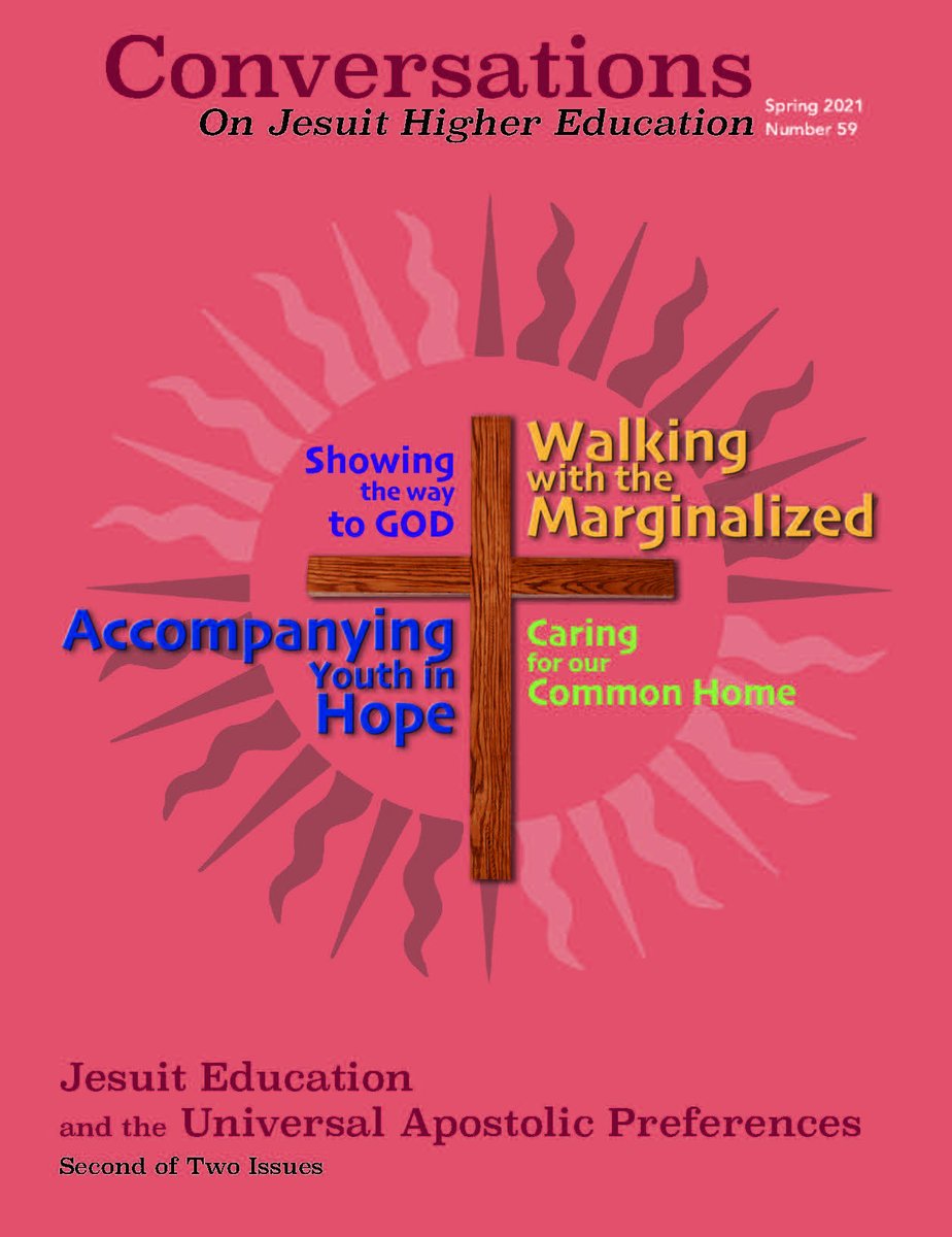 Conversations on Jesuit Higher Education Magazine (@conversations89) on Twitter photo Looking for inspiring reads this #MLK weekend? Headlining our Spring 2021 issue, Vice Provost Mary Wardell-Ghirarduzzi <a href="/usfca/">University of San Francisco</a> urges us to "reclaim our Ignatian witness with an antiracist, redemptive framework & reflection" to heal & bend us toward justice tinyurl.com/y5g4vf7m Looking for inspiring reads this #MLK weekend? Headlining our Spring 2021 issue, Vice Provost Mary Wardell-Ghirarduzzi <a href="/usfca/">University of San Francisco</a> urges us to "reclaim our Ignatian witness with an antiracist, redemptive framework & reflection" to heal & bend us toward justice tinyurl.com/y5g4vf7m