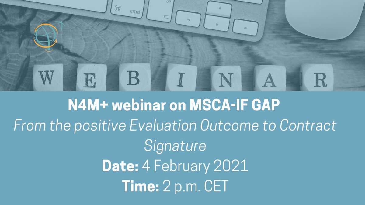 MSCANetwork's tweet photo. *REGISTER NOW โ Webinar on MSCA IF Grant Preparation Phase (GAP)*
February 4th, 14.00-14.30 UTC
https://t.co/zyBmYPhO9c
#MSCA #IF #H2020 #project #MSCANCP @EARMAorg https://t.co/lpW8vqRbmM