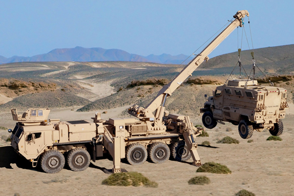 Recovery is challenging due to the ACVs size and weight and requires multiple LVSR to carry out, which may require increasing the number of LVSR in formations