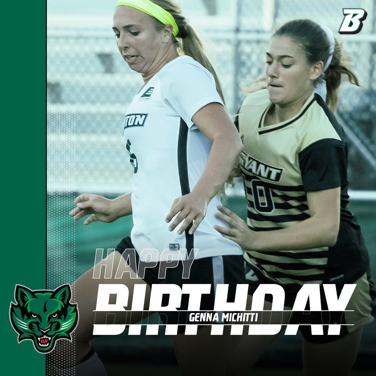BinghamtonWSOC's tweet photo. Wishing the Happiest Birthday to our very own #55 @gmichitti !! Have a great day!! #BingBirthday #AllIn #BAWLOut 🖤🎂🎁🎉 https://t.co/Ymnd4oy6FG