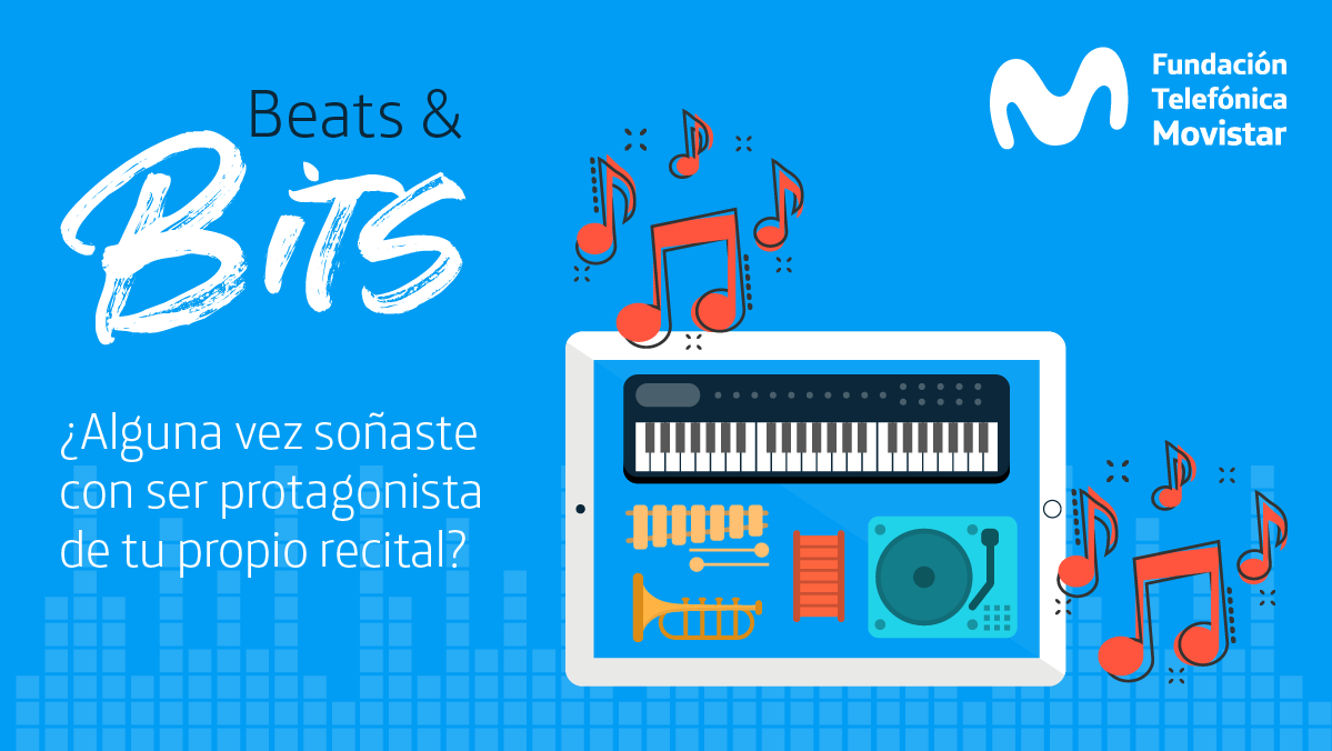 fmovistararg's tweet photo. ¡Música y verano! Agarrá tu computadora o tablet, poné a volar tu imaginación y creá tu propio recital en #BeatsAndBits. 😎🎧
Además, vas a aprender sobre programación.
#VacacionesDeVerano 👉🏻 https://t.co/ZlS7xITZUp https://t.co/pBxkA0E0qb