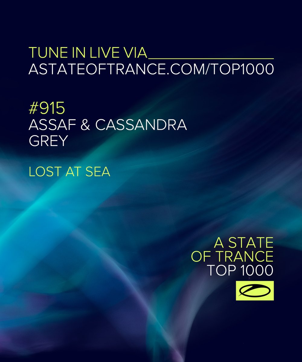 #915 <a href="/assafmusic/">Assaf</a> &amp; Cassandra Grey - Lost At Sea asot.lnk.to/Top1000TO #ASOTTop1000