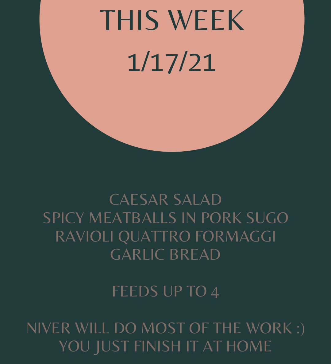 MuccisItalian's tweet photo. Tim Niver wants to cook for you! 
Check out this week’s Sunday Supper meal kit. A simple meal designed to be prepared by you in your home kitchen. Pre-order your meal on Tock and pick up Sunday morning at our Minneapolis restaurant. https://t.co/9jlp5FOdjc @tniver https://t.co/Q0tcImjKNA