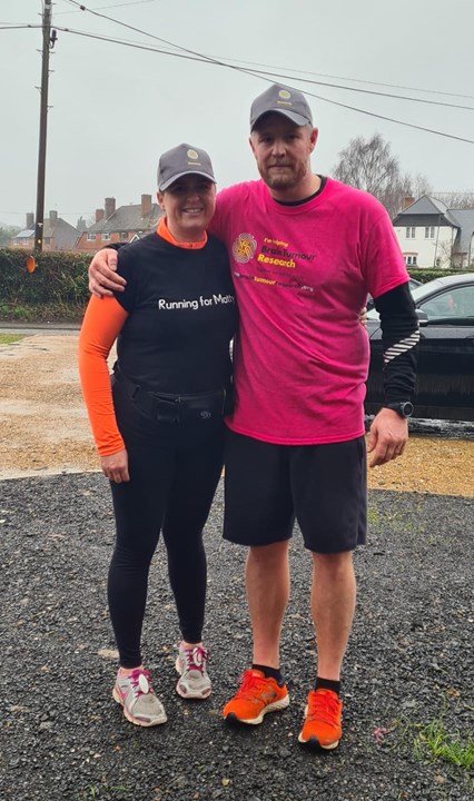 I get to work with the most amazing supporters 🙌😍 Lisa &amp; Neil are running 2 miles every day during January in memory of Matty. They have already raised enough to sponsor 6 days of research at one of our <a href="/braintumourrsch/">Brain Tumour Research</a>  Centres of Excellence ➡️bit.ly/39w7MLI