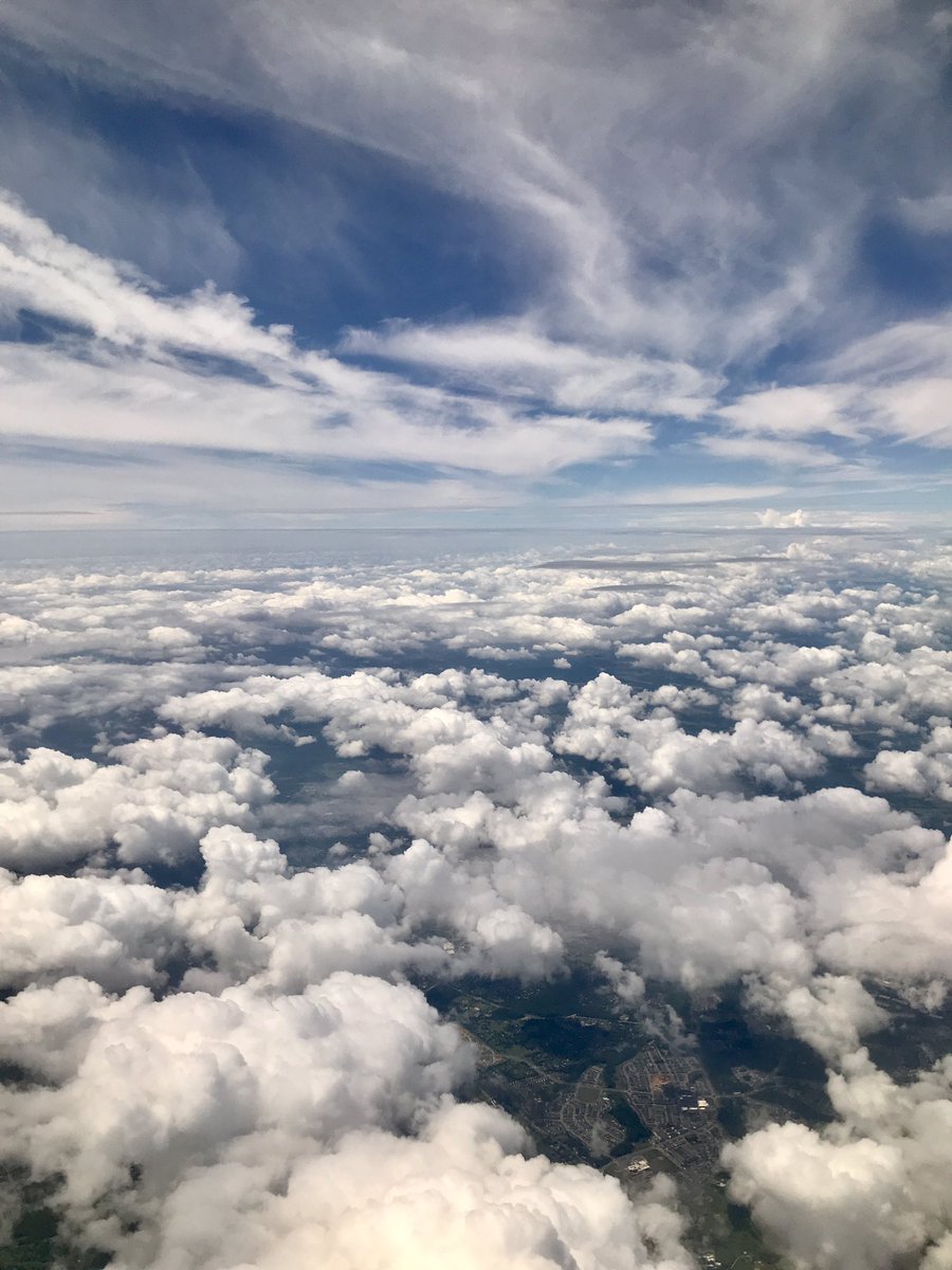 When was the last flight you were on? ☁️💕✈️ It’s been a while for me! This was my last airplane view flying back to #BWI from #Seatac in 2019 when we cruised to Alaska. I’m anxiously awaiting booking my next flight! 🥰 #travel #familytravel #windowseat