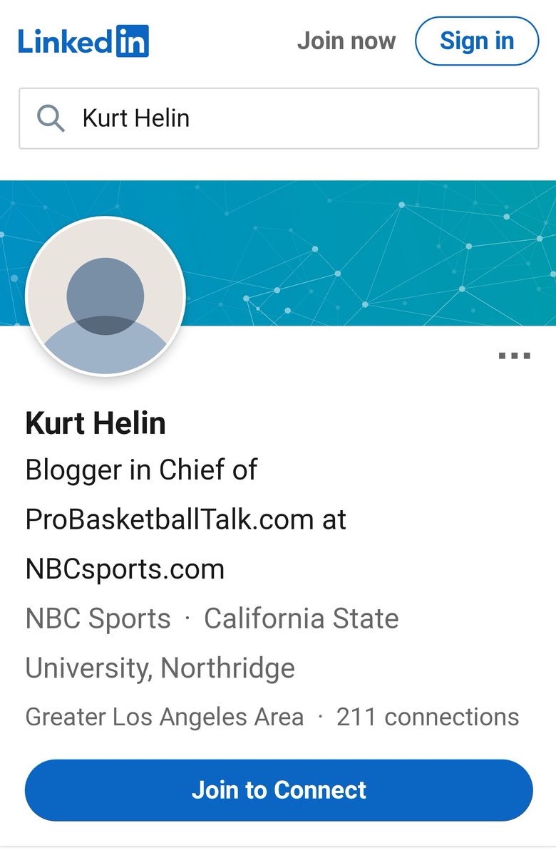 Kurt has some explaining to do. One of his first NBA articles for NBC was a puff piece for WWW. Then takes a jab at Louisville when Wes In self died. It was very peculiarly worded. Wes In self called his recruitment to Kentucky "a farce" in an interview by ESPN.