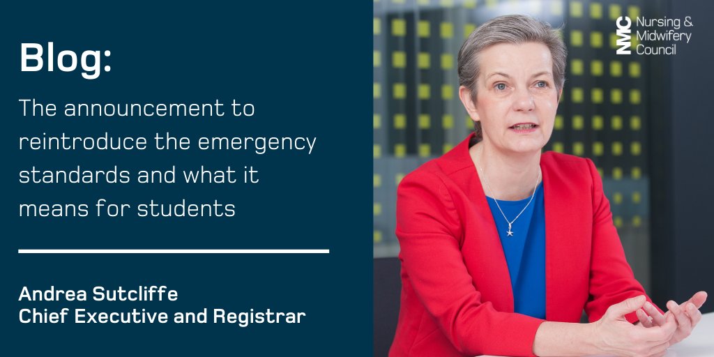 nmcnews's tweet image. We know that there has been a lot of concern around yesterday's announcement, and many people have questions. 

@Crouchendtiger7 has written a blog to explain how this decision was made, why we did it, and what it means for students. 

nmc.org.uk/news/news-and-…