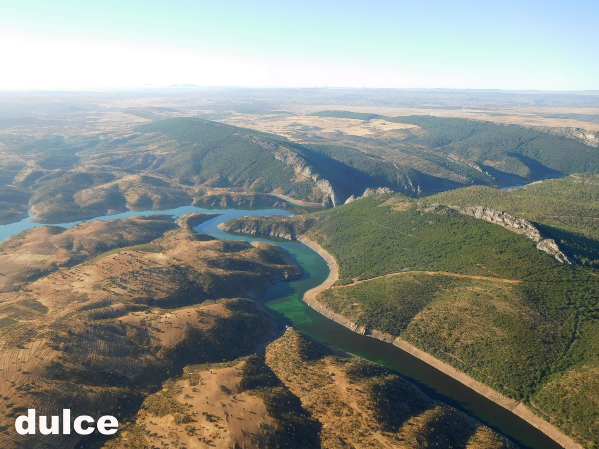 Angelparamotor's tweet photo. Desembocadura del Río Árrago en el Alagón https://t.co/7AYxUFJpsp