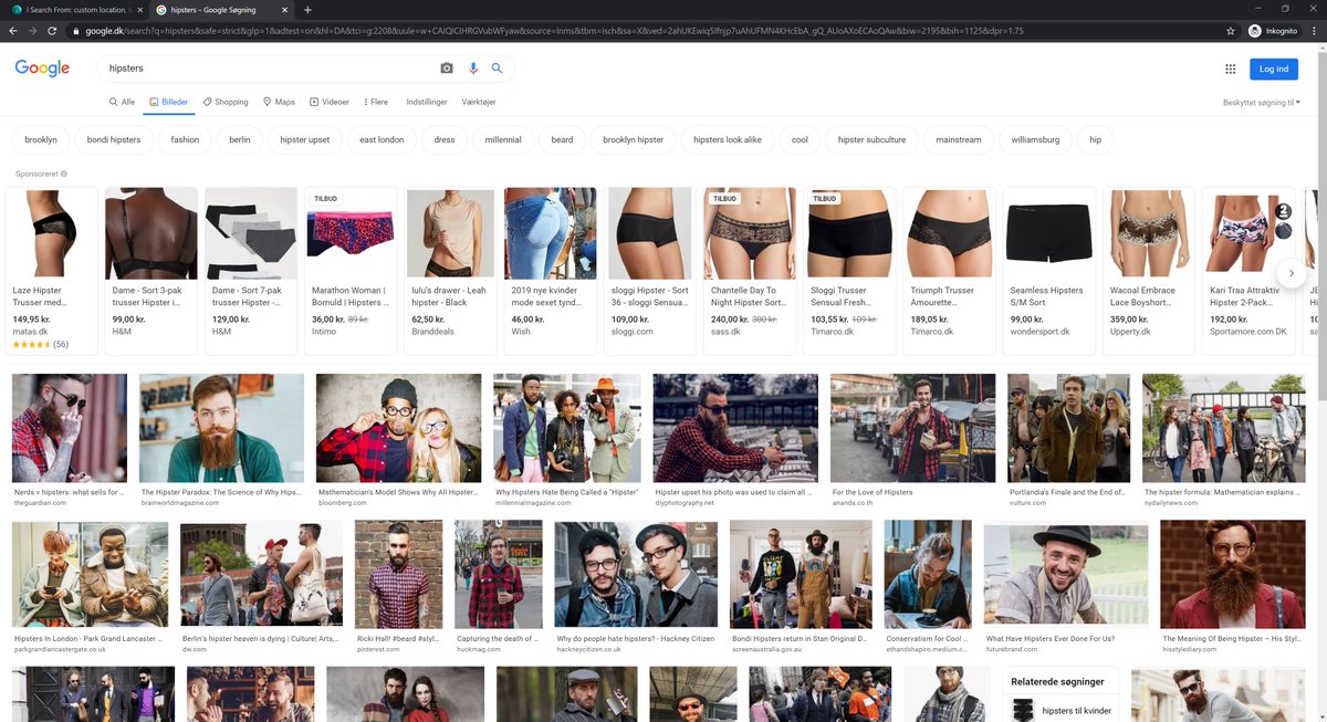 Makeybussines's tweet photo. Google Images is confused about what "hipsters" are in Denmark #SEO #GoogleImages @searchliaison https://t.co/5riaeviBCq