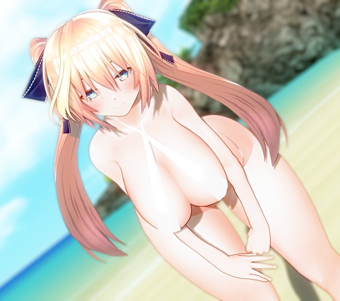 #COM3D2 
#くそ寒いので水着絵を貼る 
水着うちの子達👙 